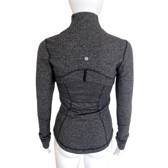 EUC Lululemon Define Jacket Herringbone Gray 4 - Picture 4 of 16